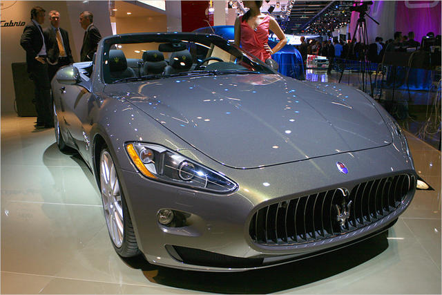 maserati gran cabrio fendi