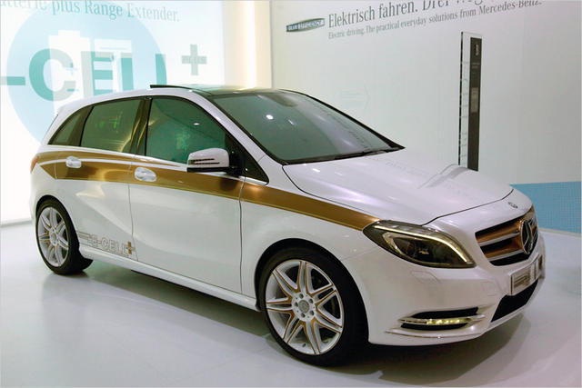mercedes b e-cell plus