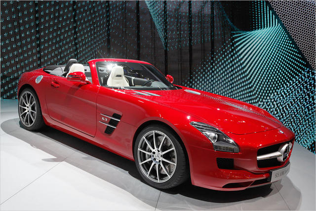 mercedes sls amg roadster