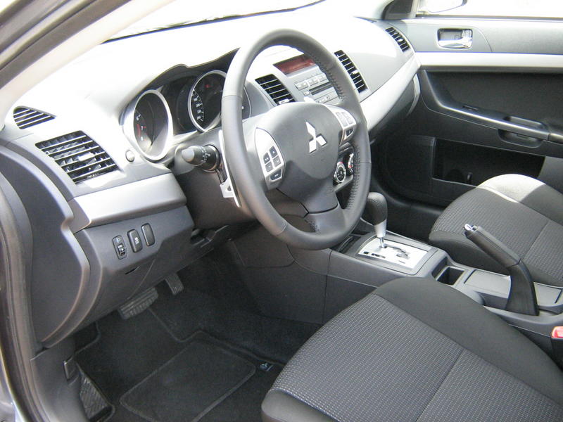 Lancer interior console 2