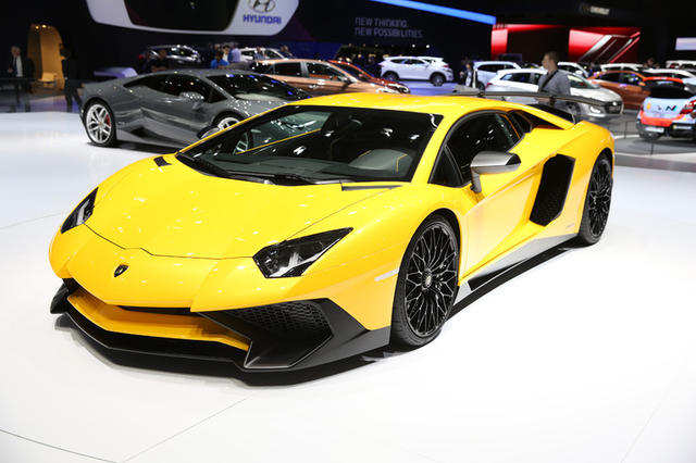 lamborghini aventador sv 1