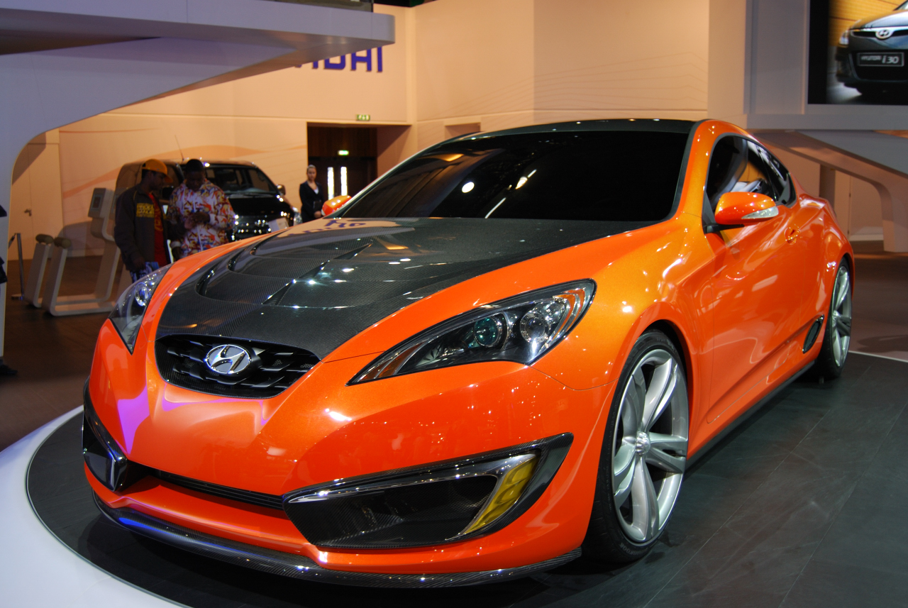 hyundai genesis coupe concept