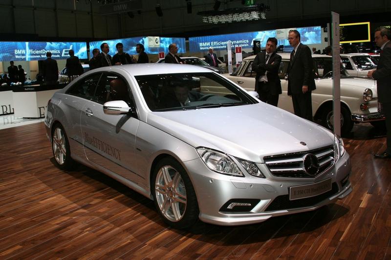mercedes e class coupe 1