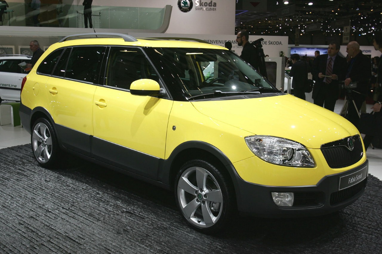 skoda fabia scout