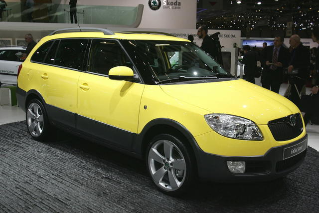 skoda fabia scout