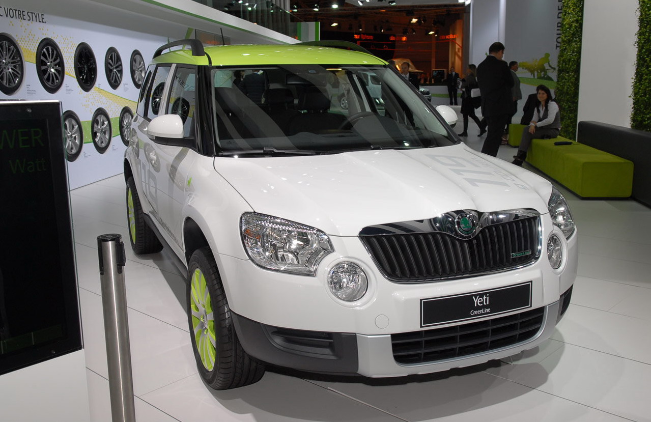 skoda yeti greenline