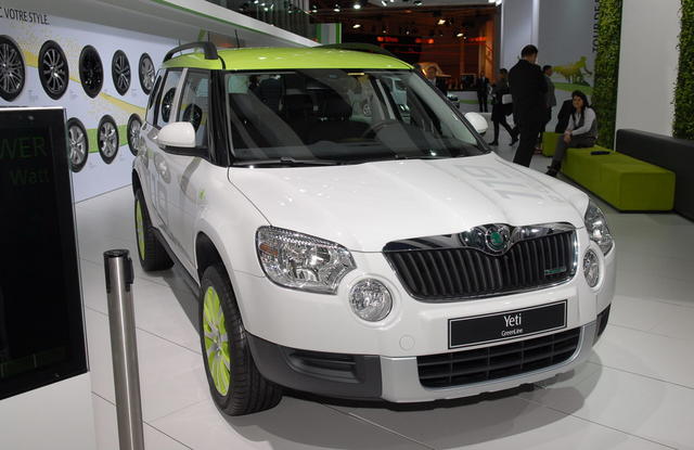 skoda yeti greenline