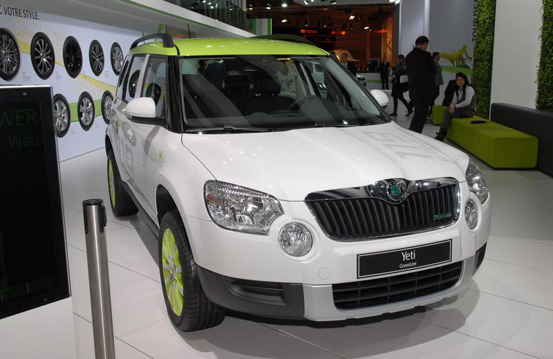 skoda yeti greenline
