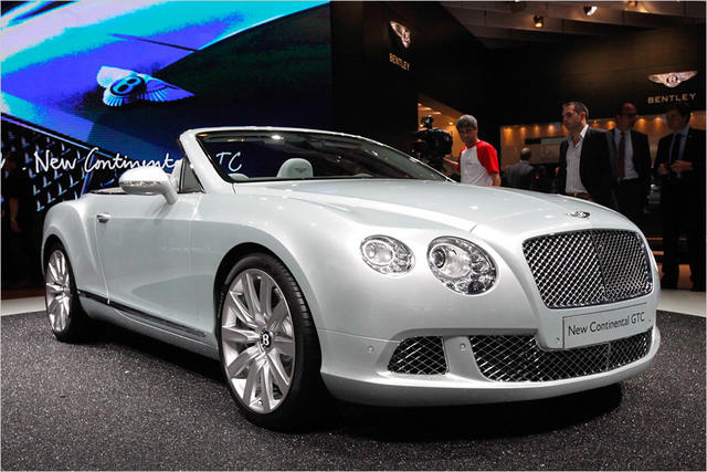 bentley continental gtc